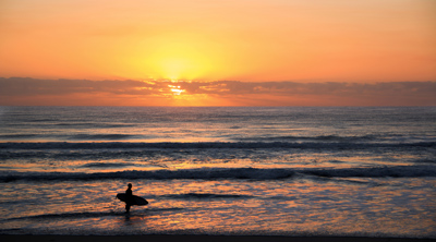 Surfing in West Cornwall